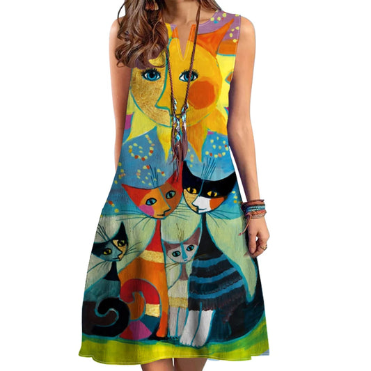 Picker's Cat Dress